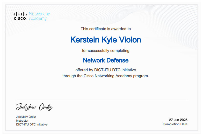 Certification 2